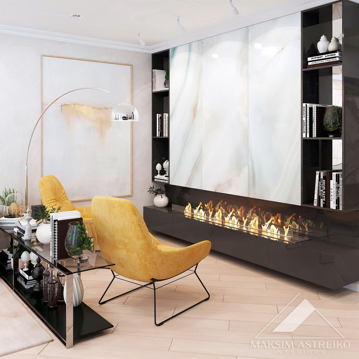 Современный интерьер коттеджа в Могилеве