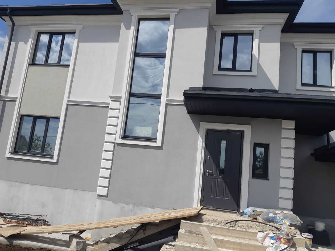 Утепление фасада мокрым способом