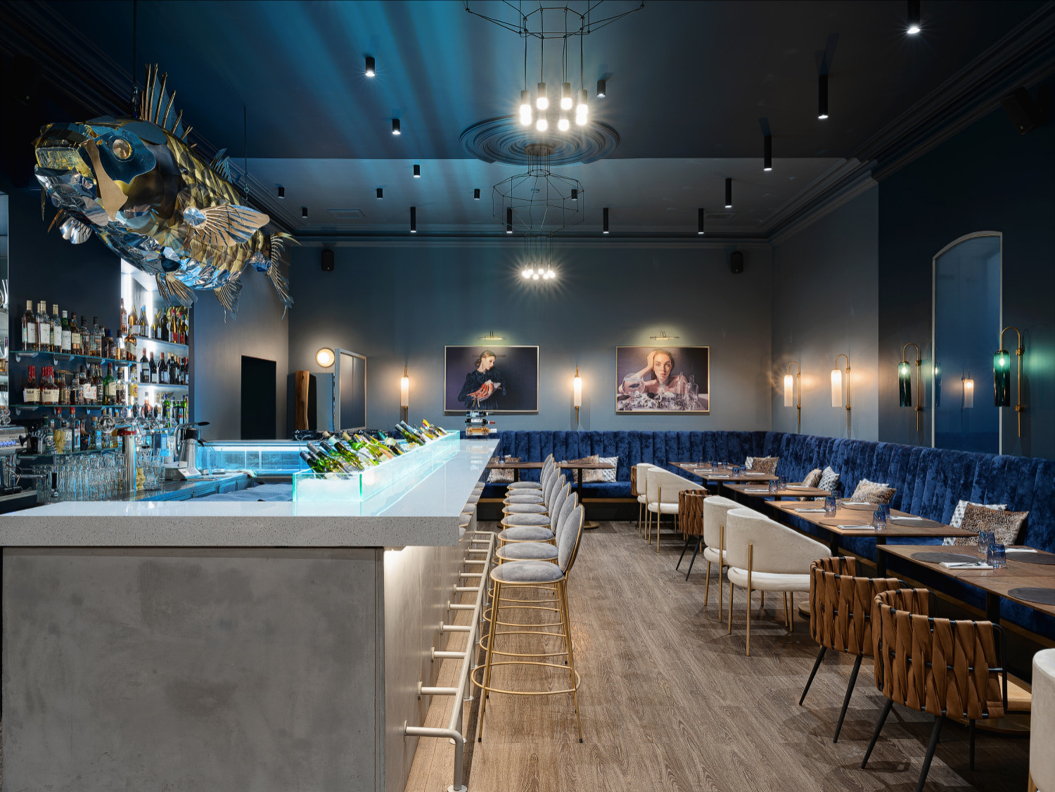 Реализация ресторана Seabass & Sauvignon