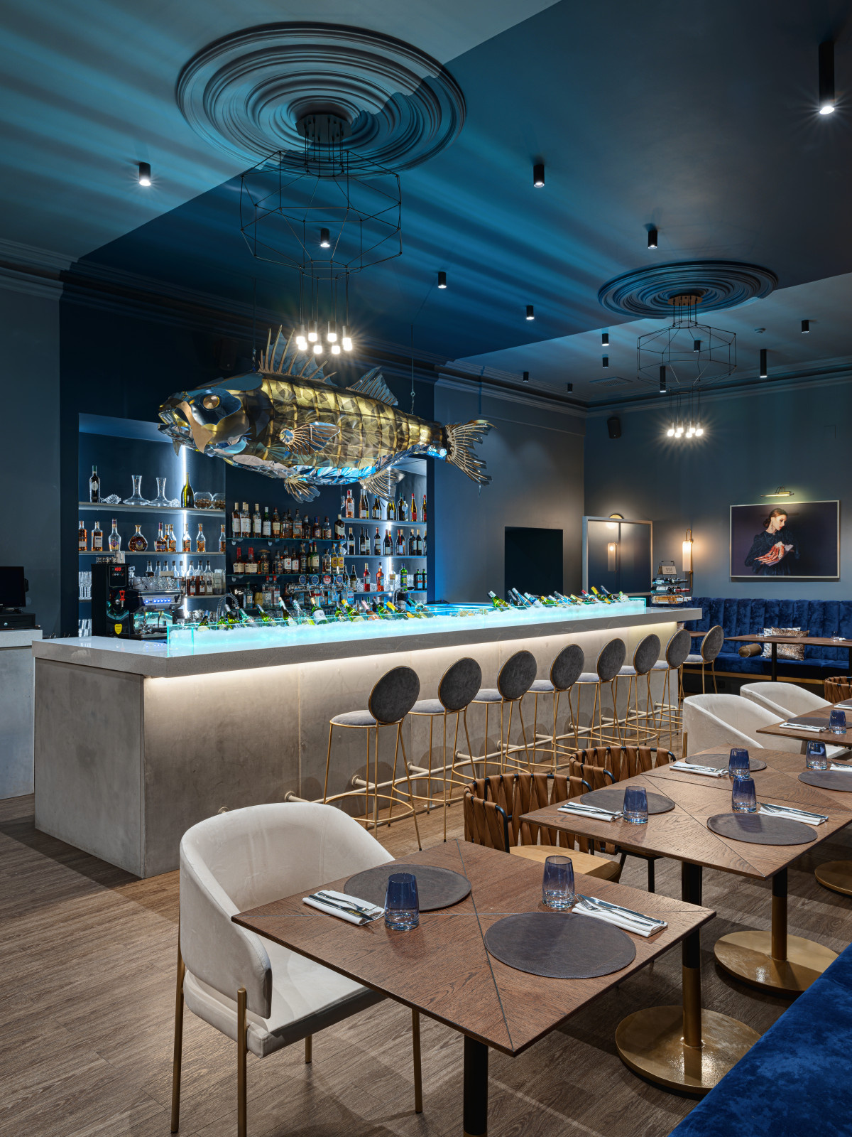 Реализация ресторана Seabass & Sauvignon