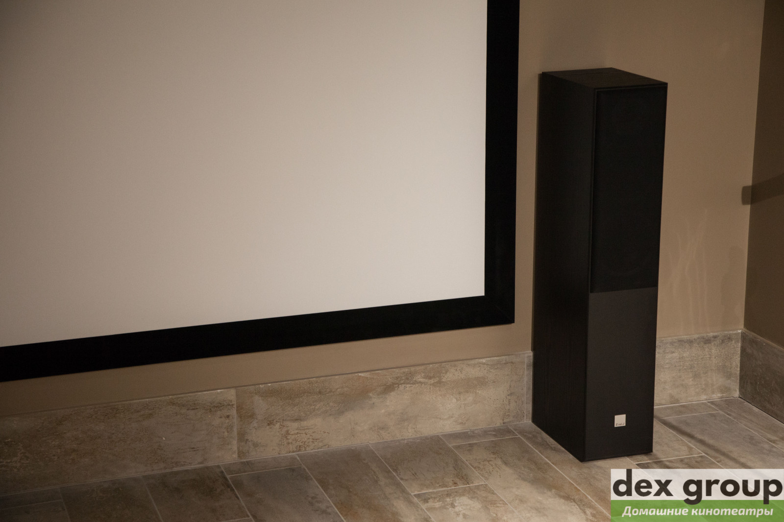 Домашний кинозал с караоке