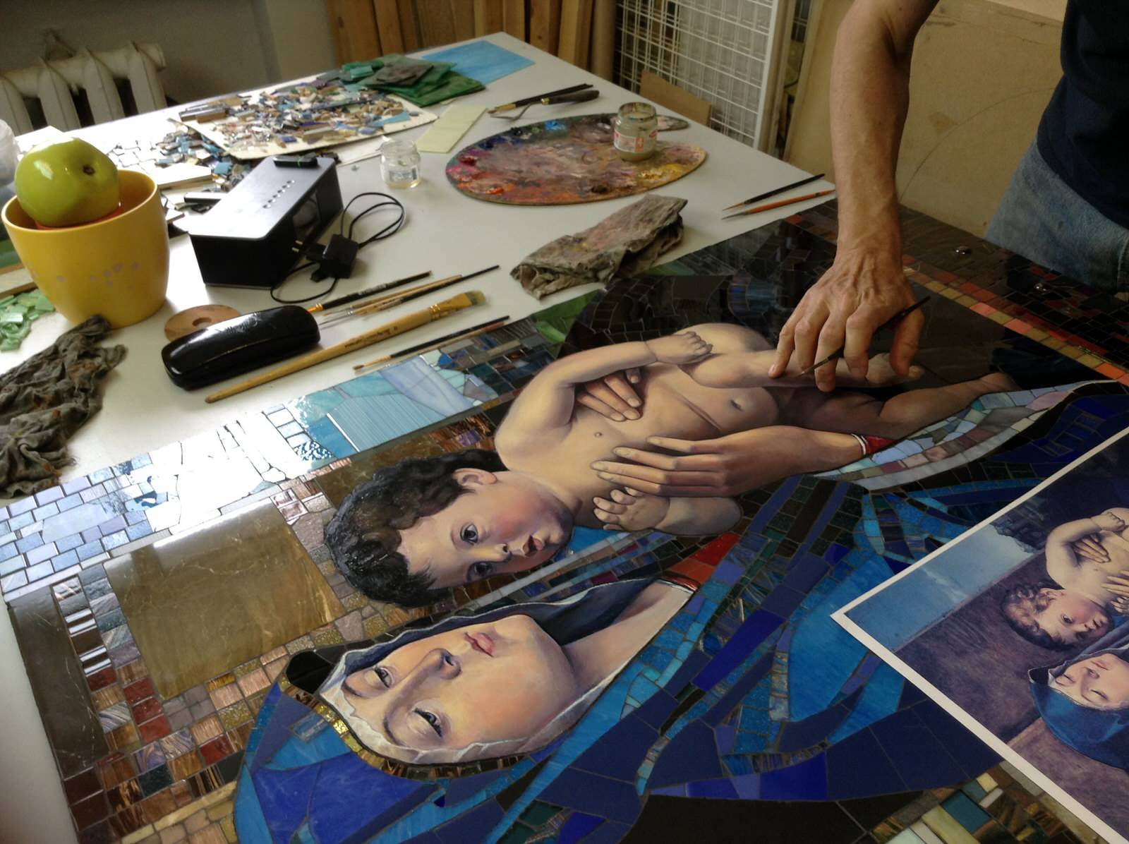 Мозаичные картины