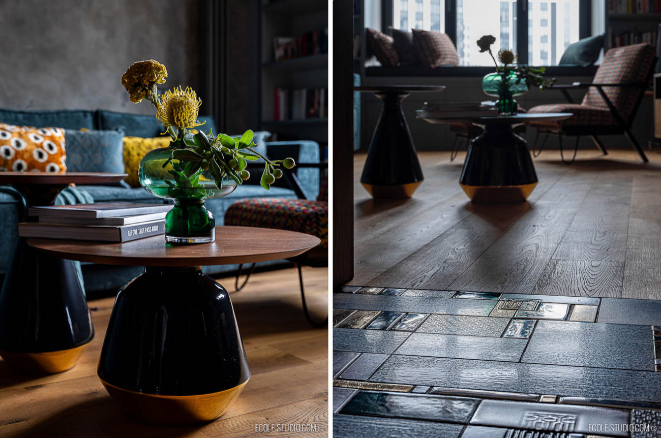 Обложка проекта: ПЭТЧВОРК-ПЛИТКА для пола гостиной