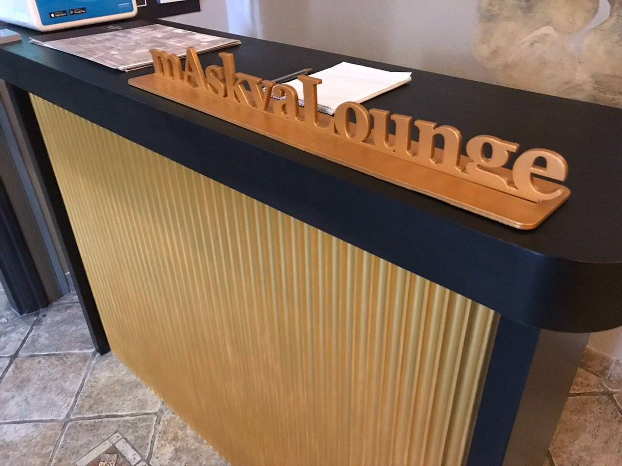 Ресепшн специально для mAskva Lounge