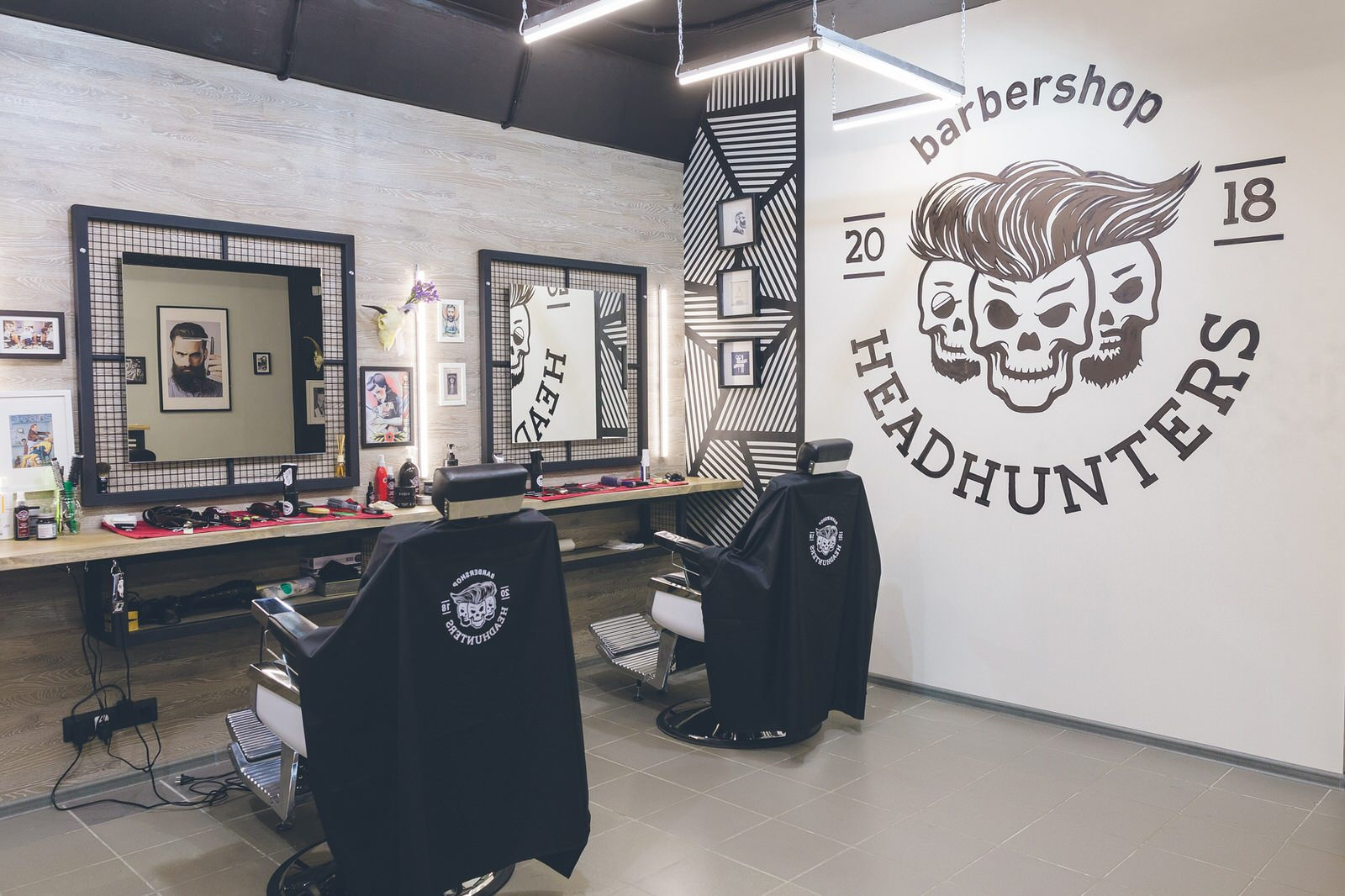 мебель для HeadHunters Barbershop