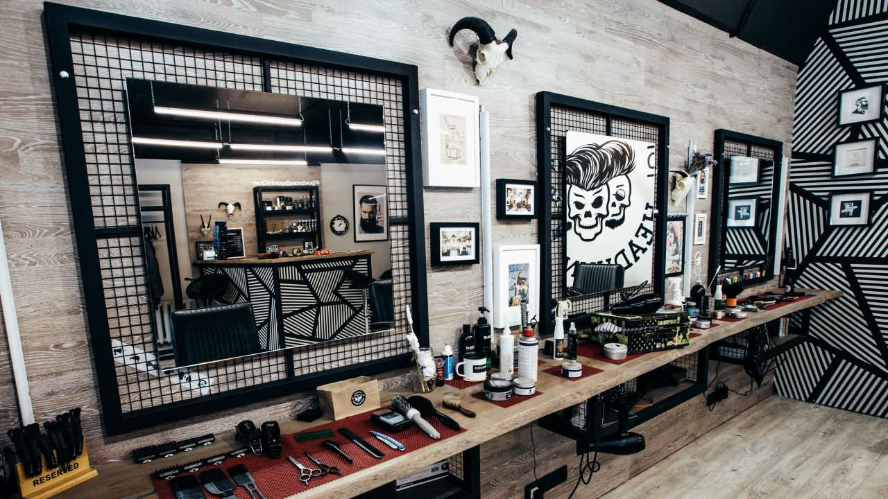 мебель для HeadHunters Barbershop