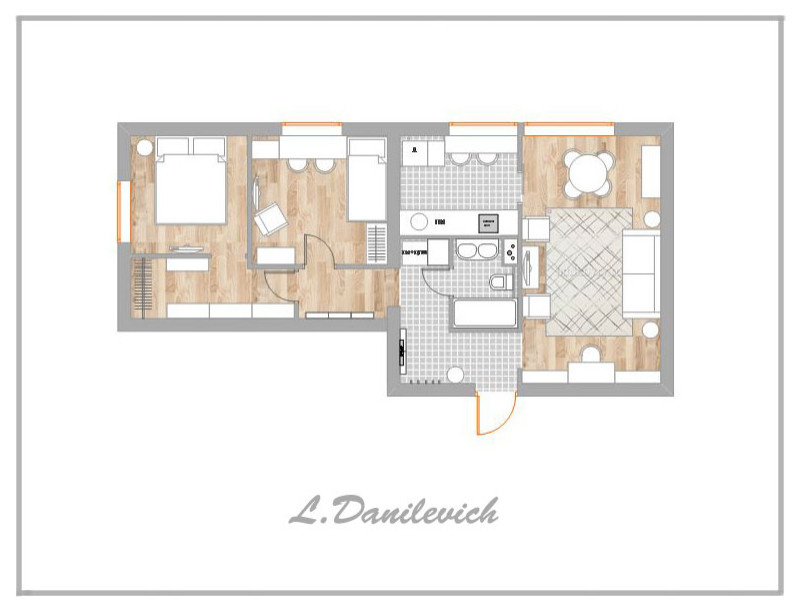 Квартира для семьи с ребенком