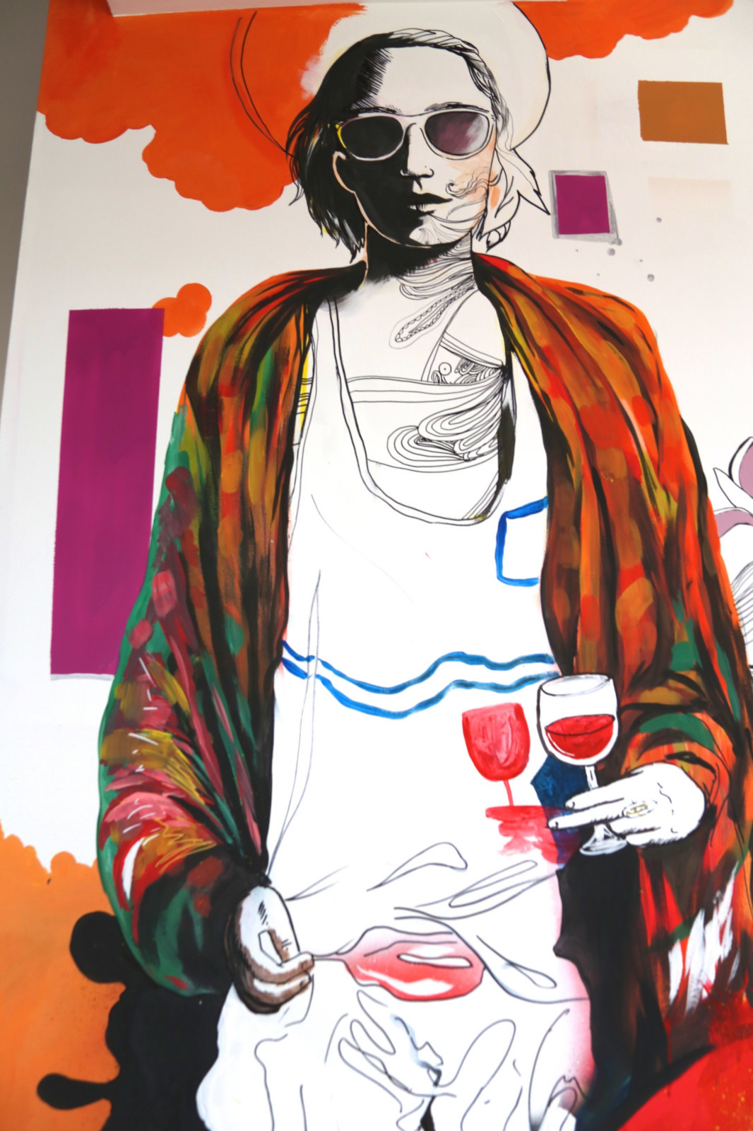 Роспись стен в загородном доме