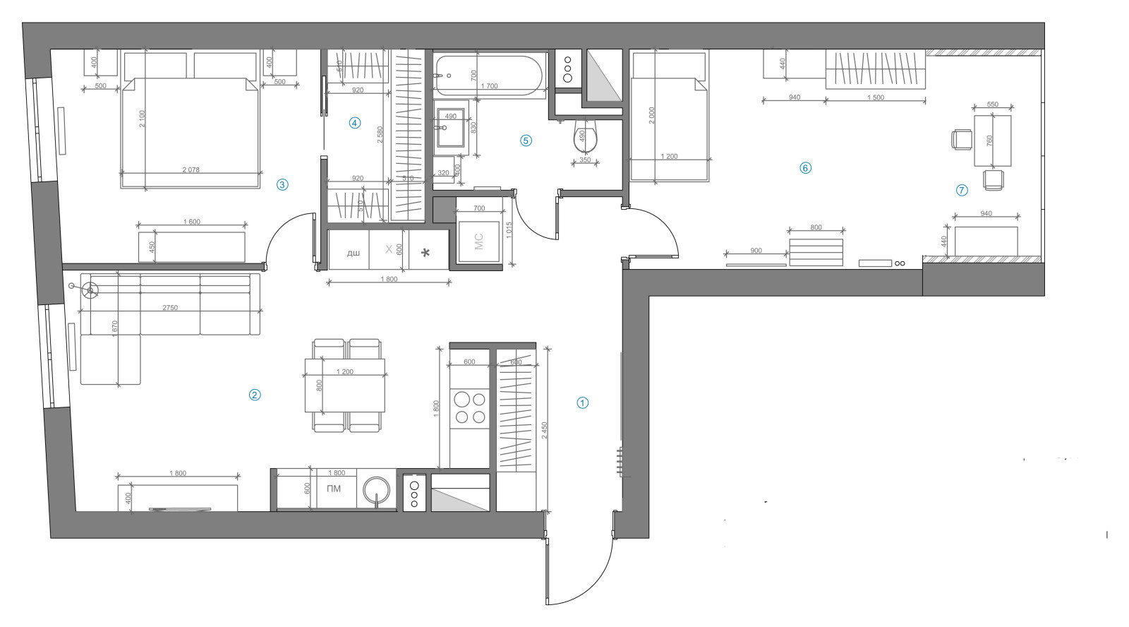 Квартира в ЖК "Кварта"