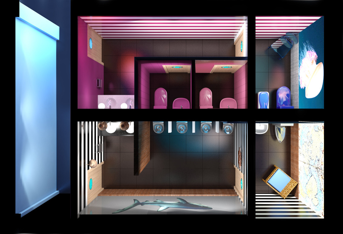 Обложка проекта: Развлекательный центр "Атлантида".