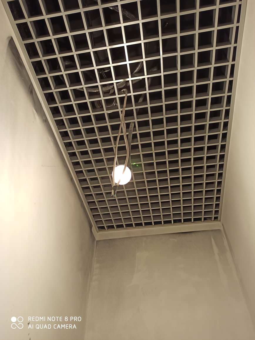 Монтаж потолочных систем