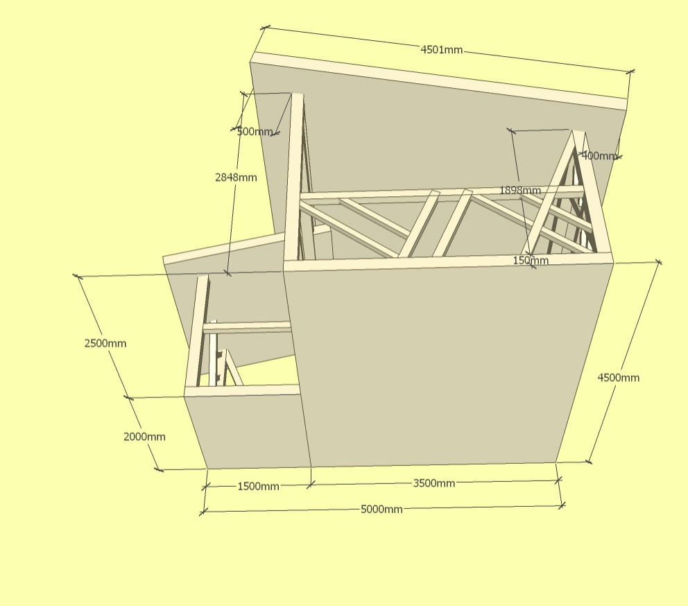 Эскиз беседки для Елены
