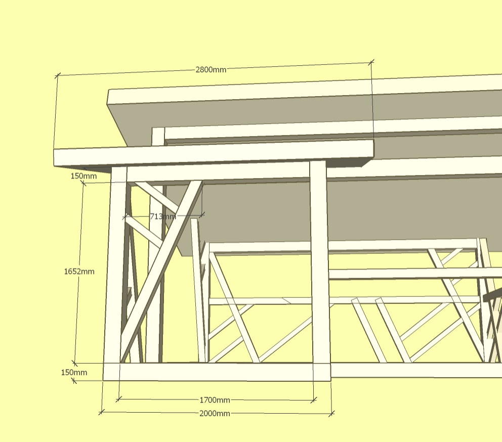 Эскиз беседки для Елены