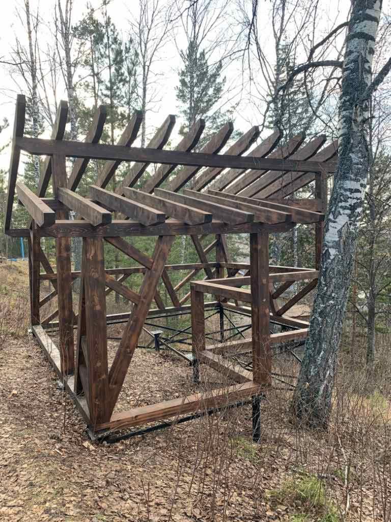 Эскиз беседки для Елены