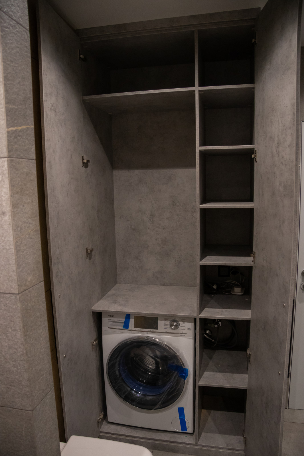 Санузел в стиле Лофт