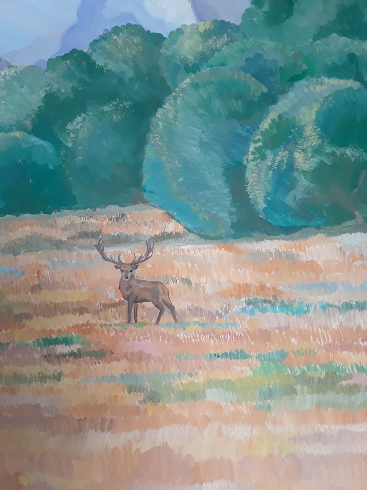 Частный интерьер в мансарде