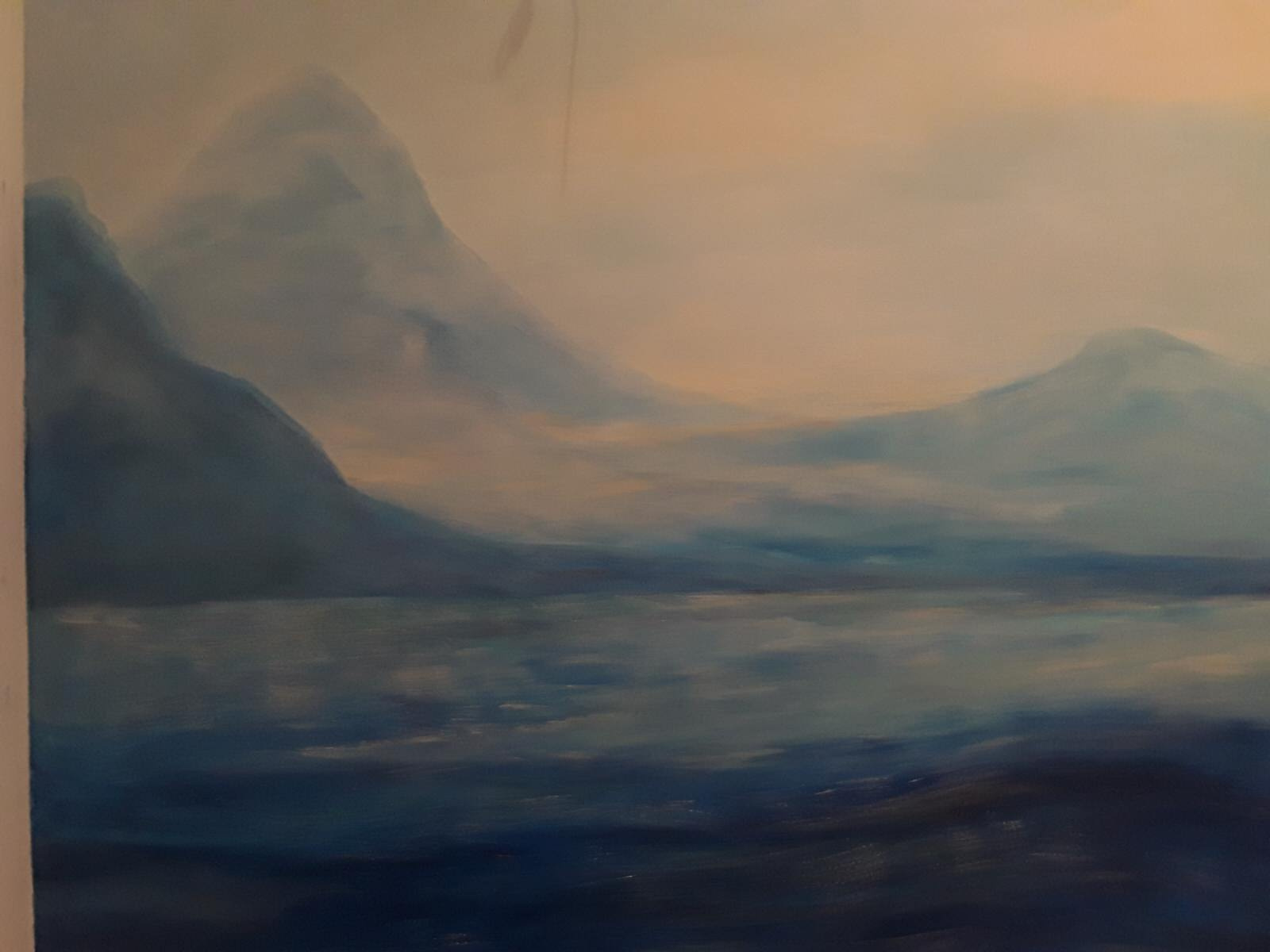 Частный интерьер в мансарде