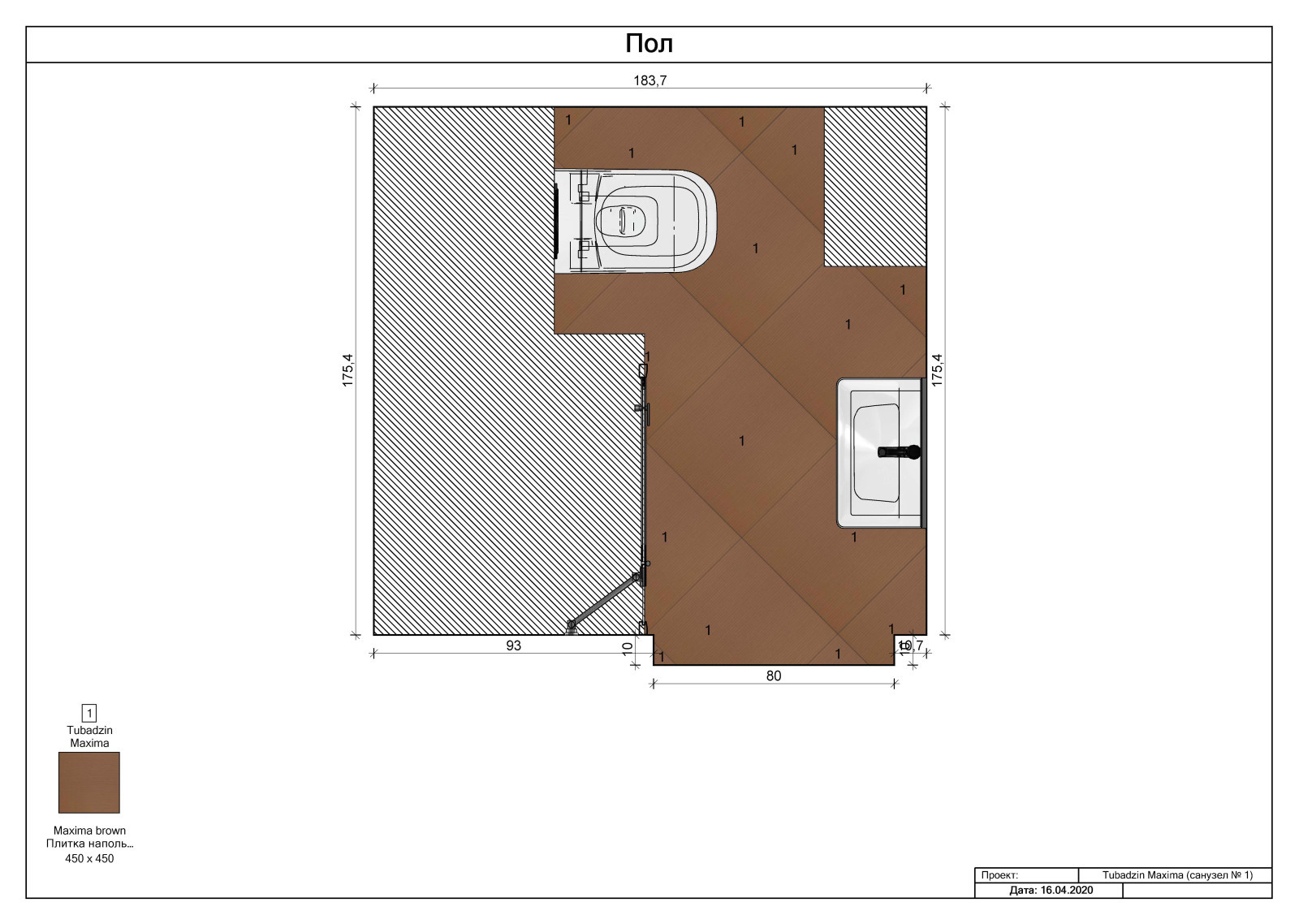 санузел Maxima Tubadzin
