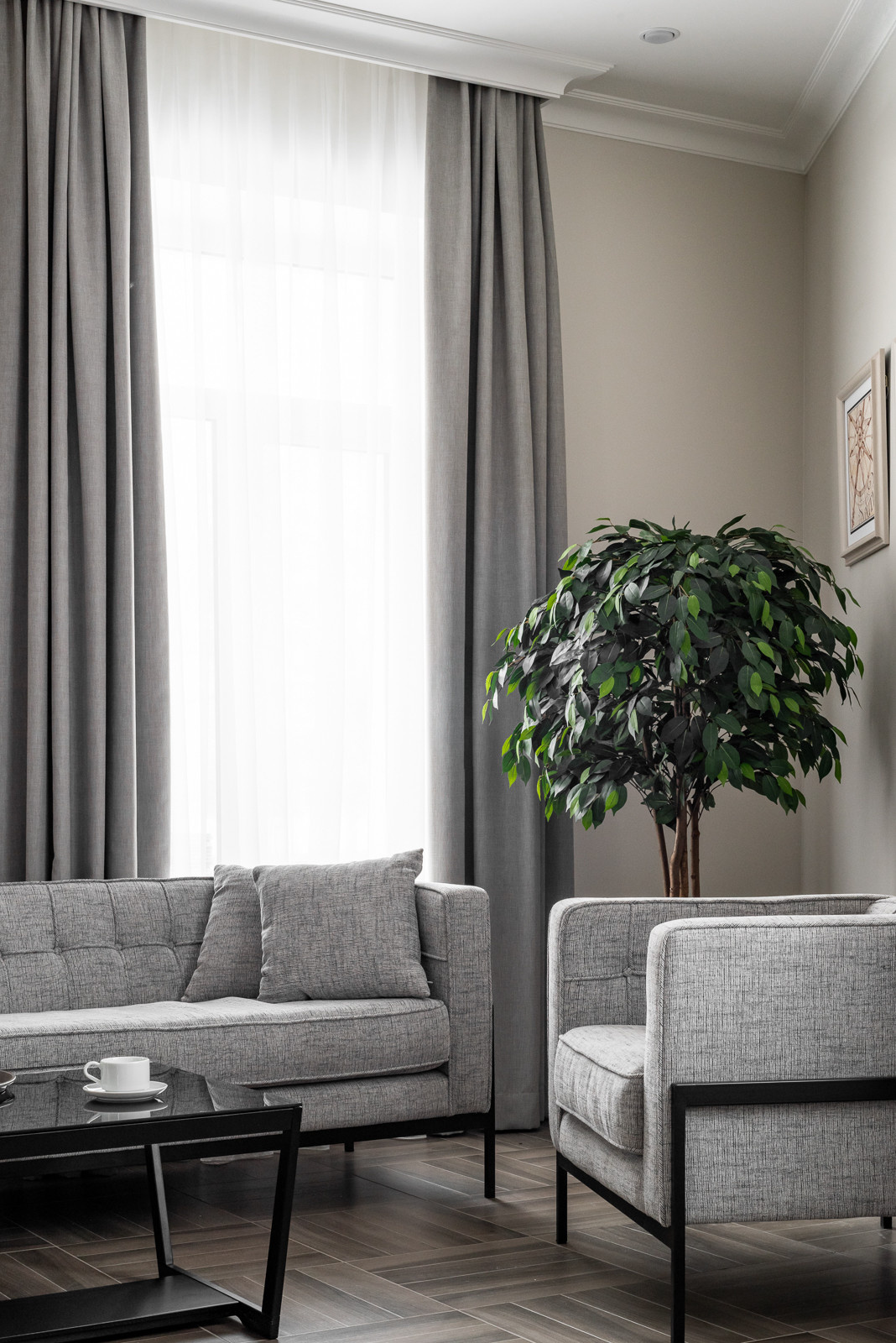 Реализованный проект офиса строительной компании г.Тюмень