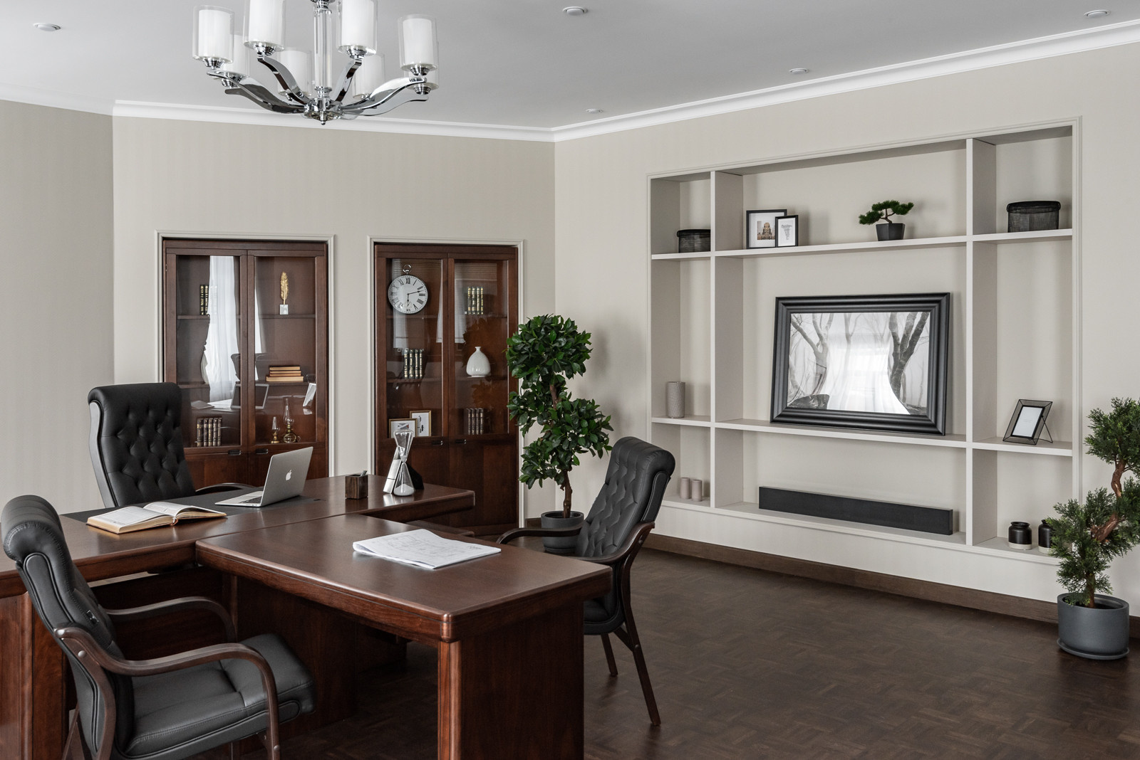 Реализованный проект офиса строительной компании г.Тюмень