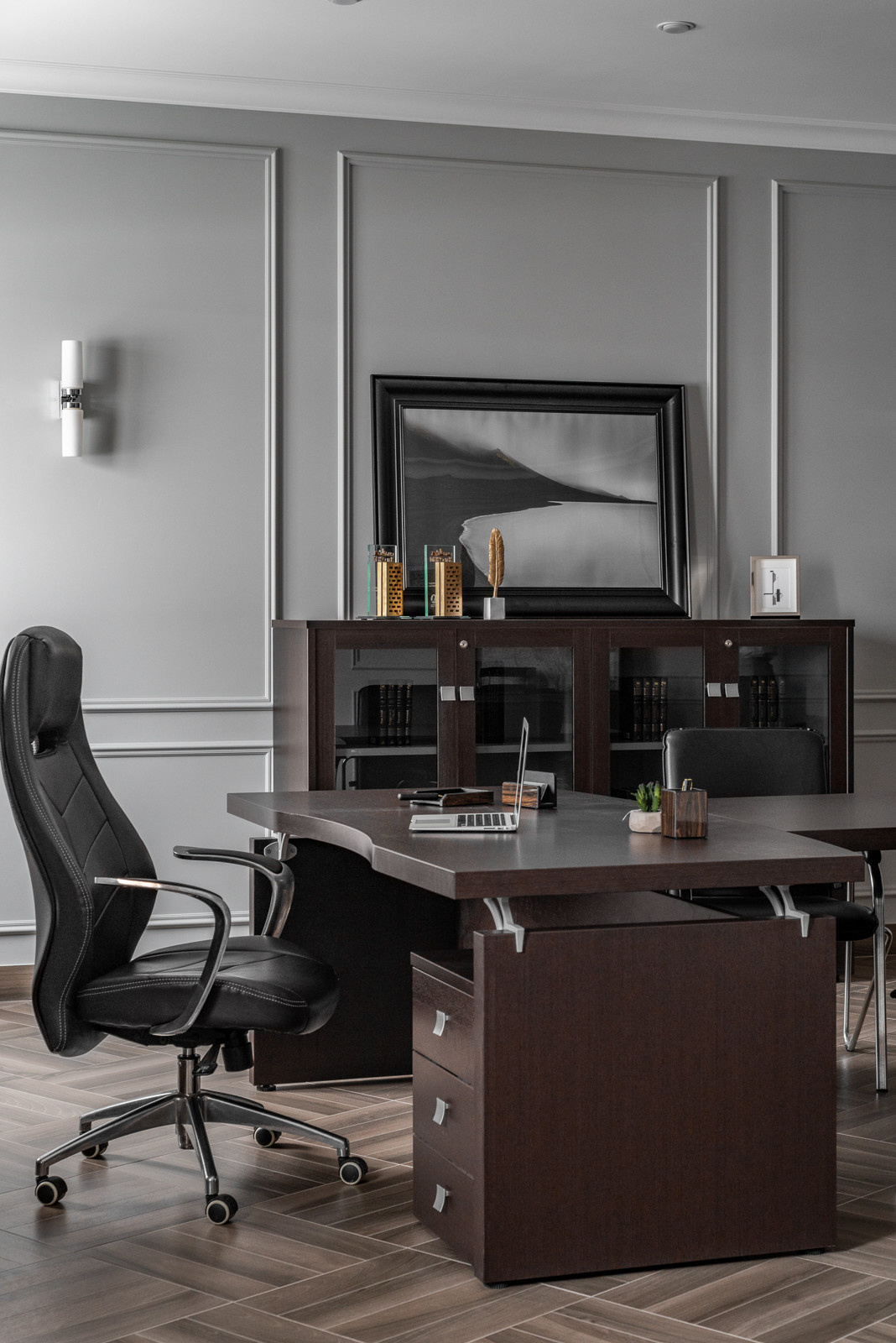 Реализованный проект офиса строительной компании г.Тюмень