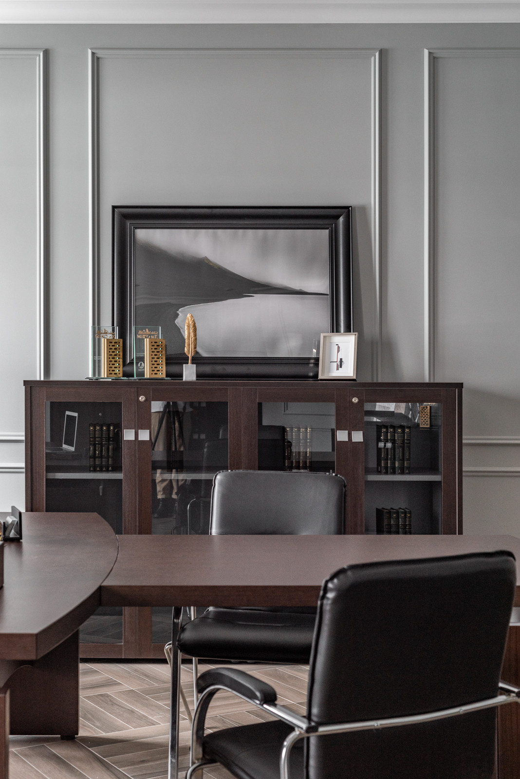 Реализованный проект офиса строительной компании г.Тюмень