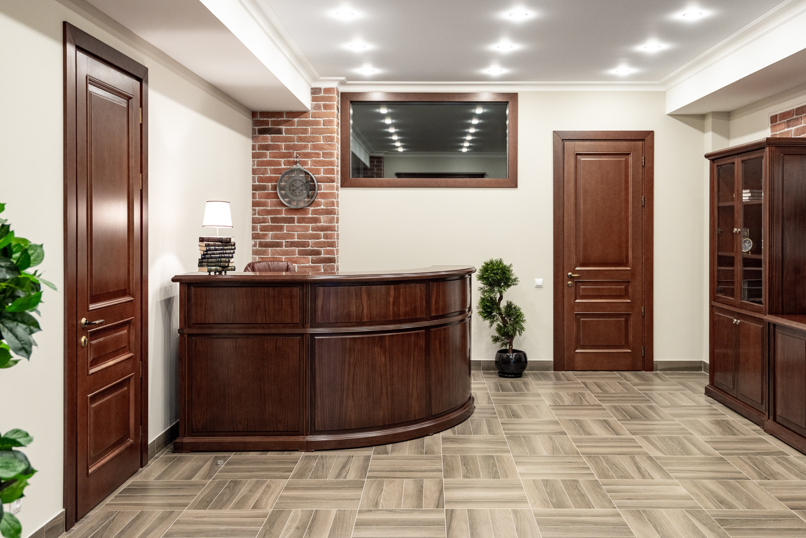 Реализованный проект офиса строительной компании г.Тюмень