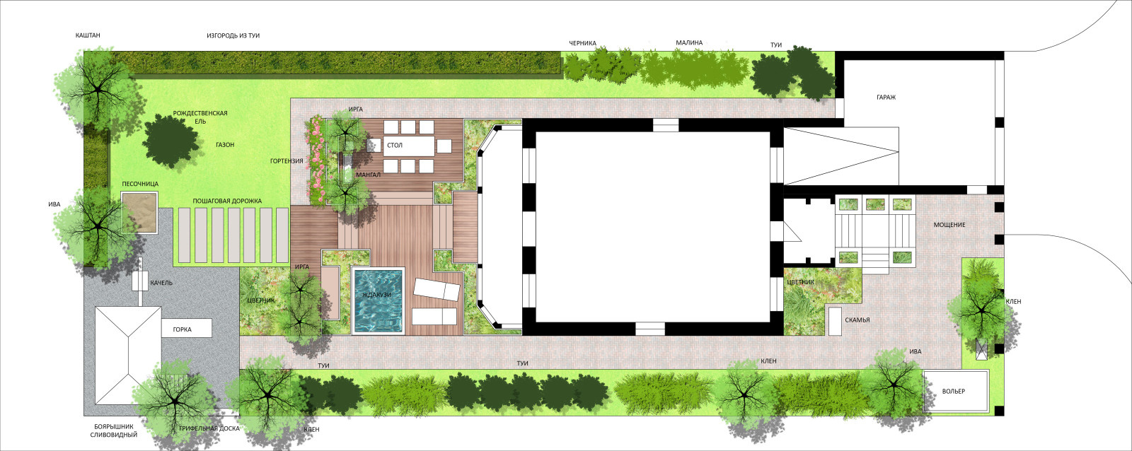 Многофункциональная терраса