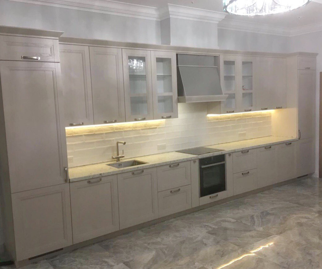 Кухня в стиле современная классика, пос. Тагашево, г. Казань