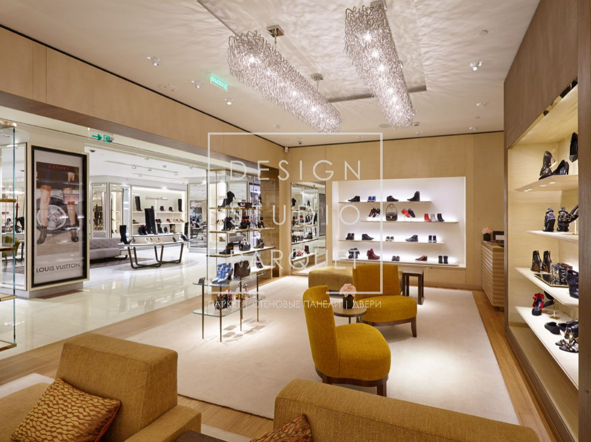 Обложка проекта: Louis Vuitton: Галерея женской обуви в ЦУМе