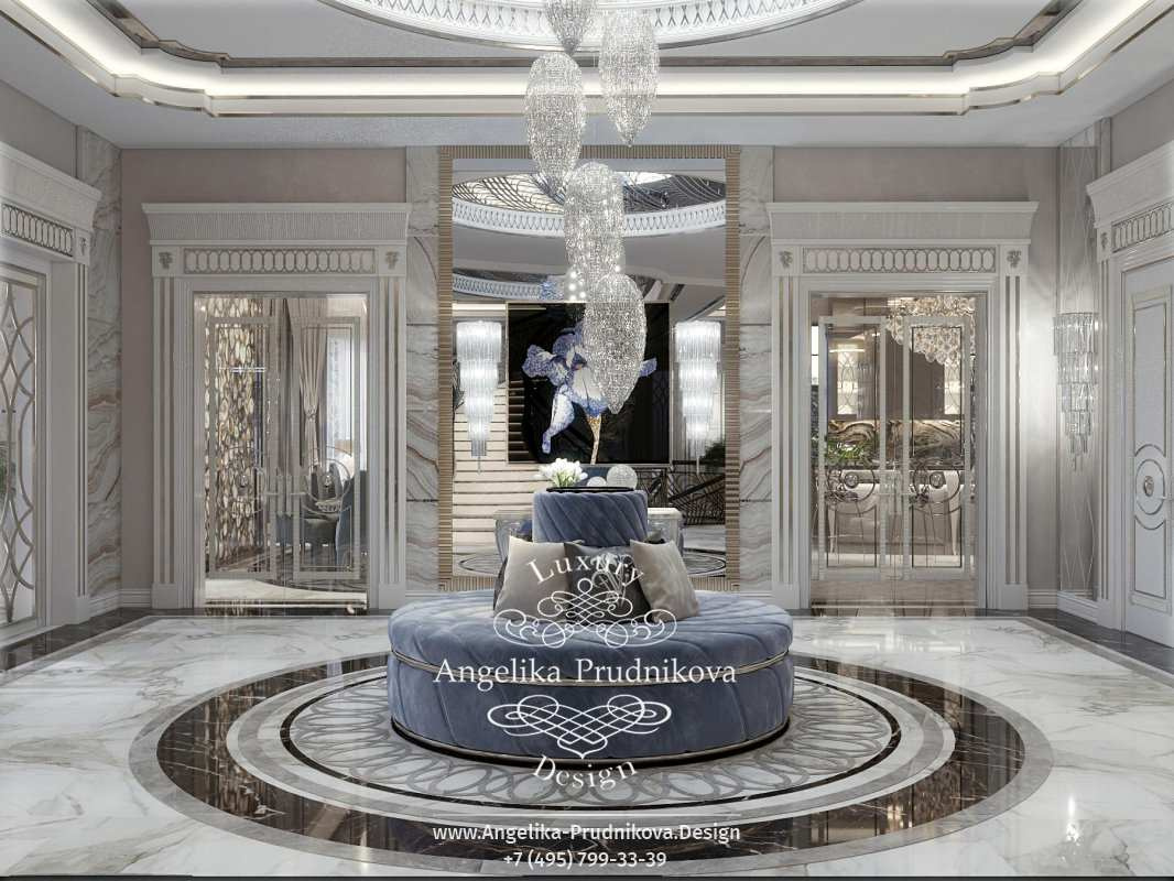 Дизайн-проект интерьера загородного дома в КП Сады Майендорф