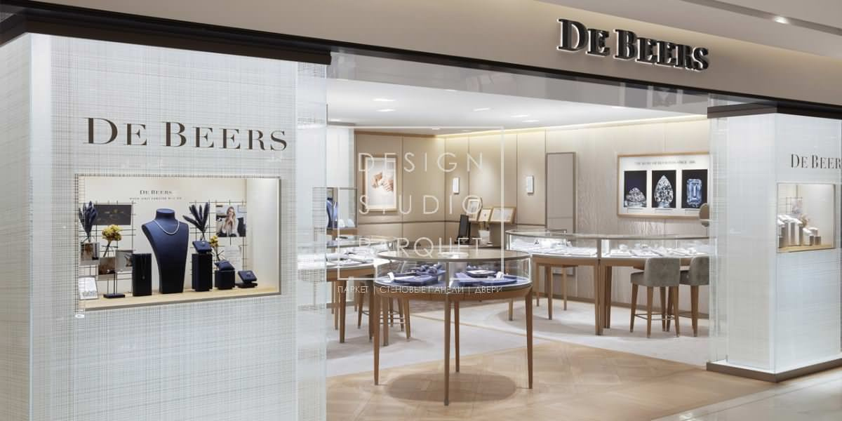 Бутик De Beers в Париже