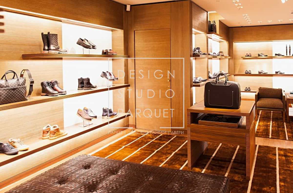 Louis Vuitton. Галерея мужской обуви в ЦУМе