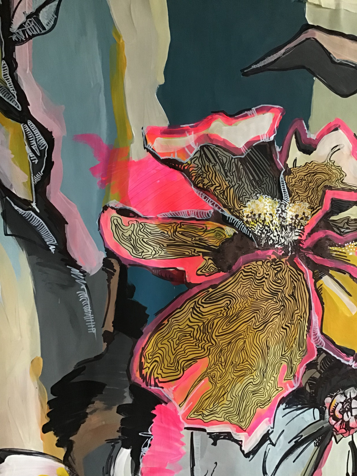 Интерьерное панно ‘No more roses’