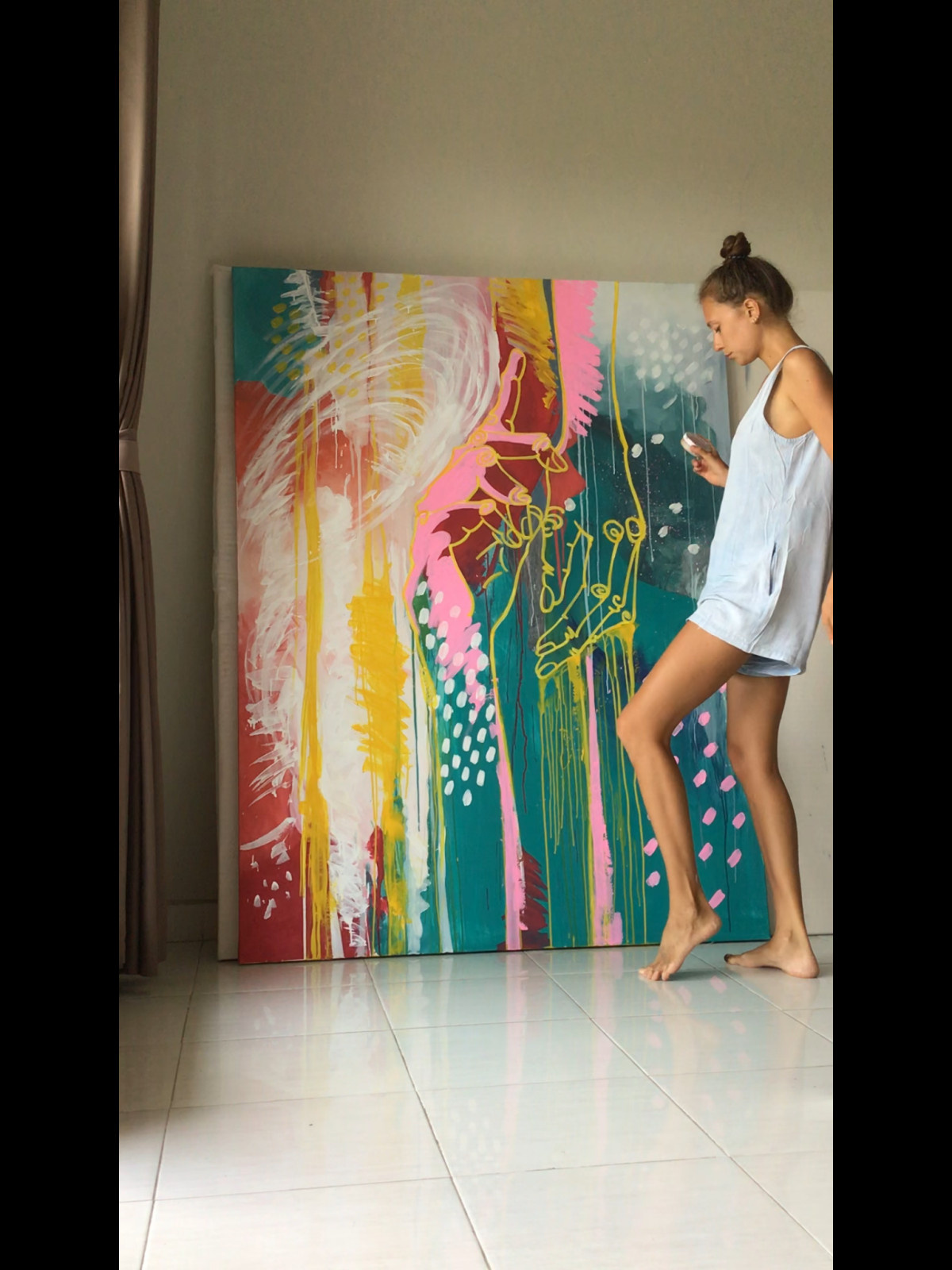 Авторское интерьерное панно для кафе