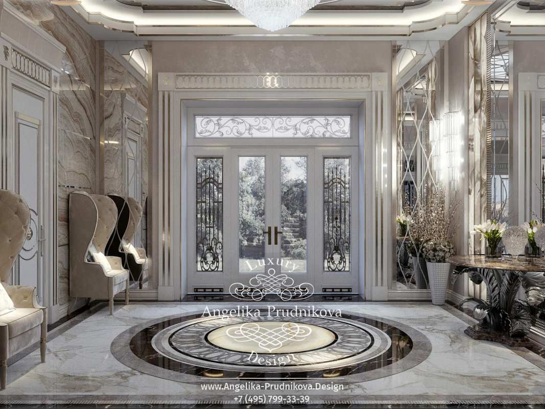 Дизайн-проект интерьера загородного дома в КП Сады Майендорф