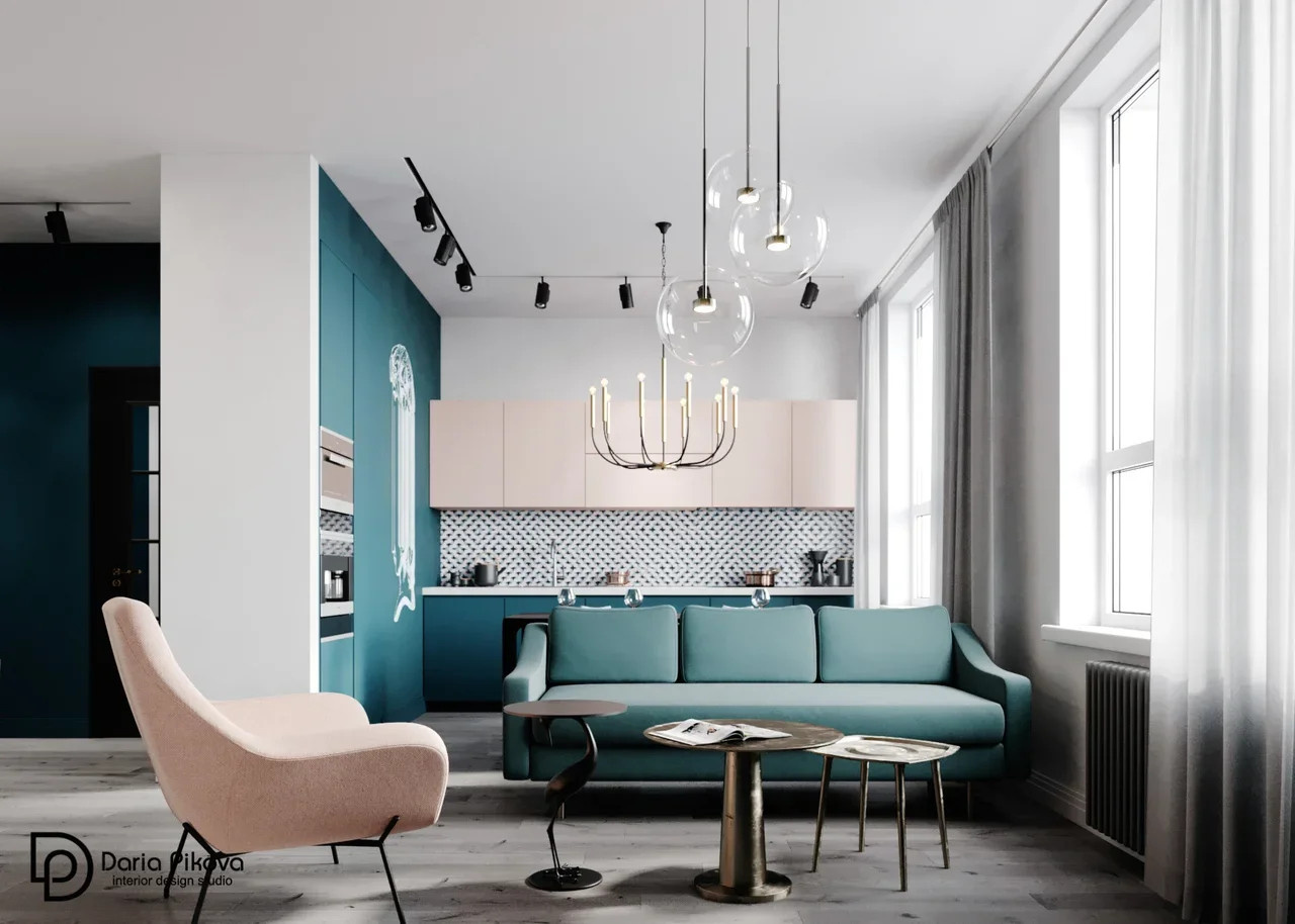 Проект "Пятьдесят оттенков бирюзы"