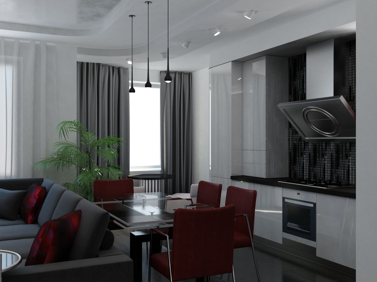 Квартира со скругленными краями