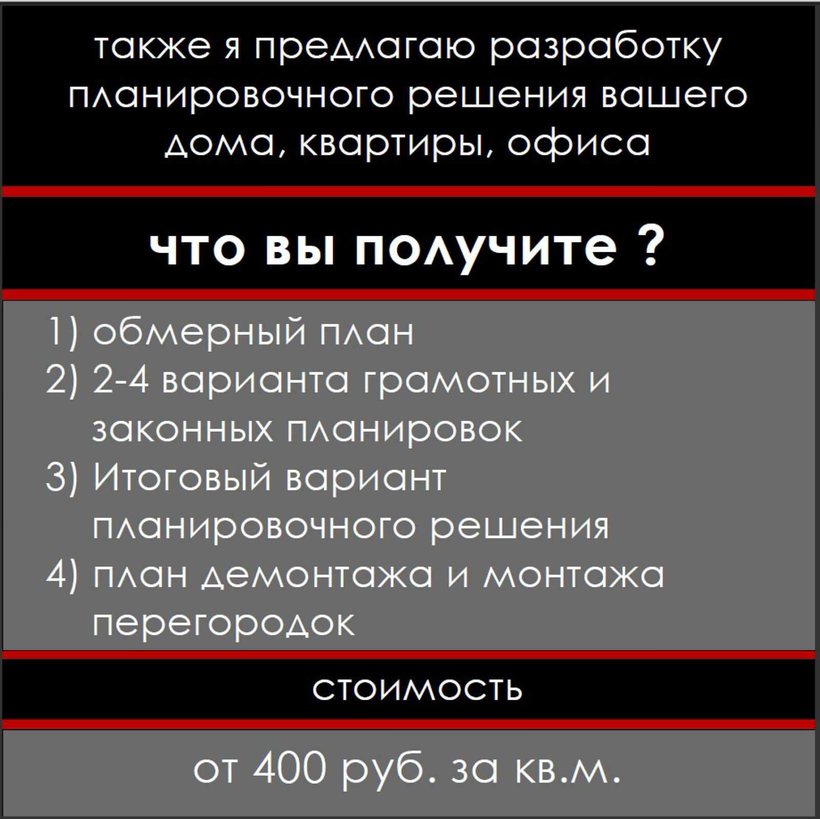 Обложка проекта: Перепланировки