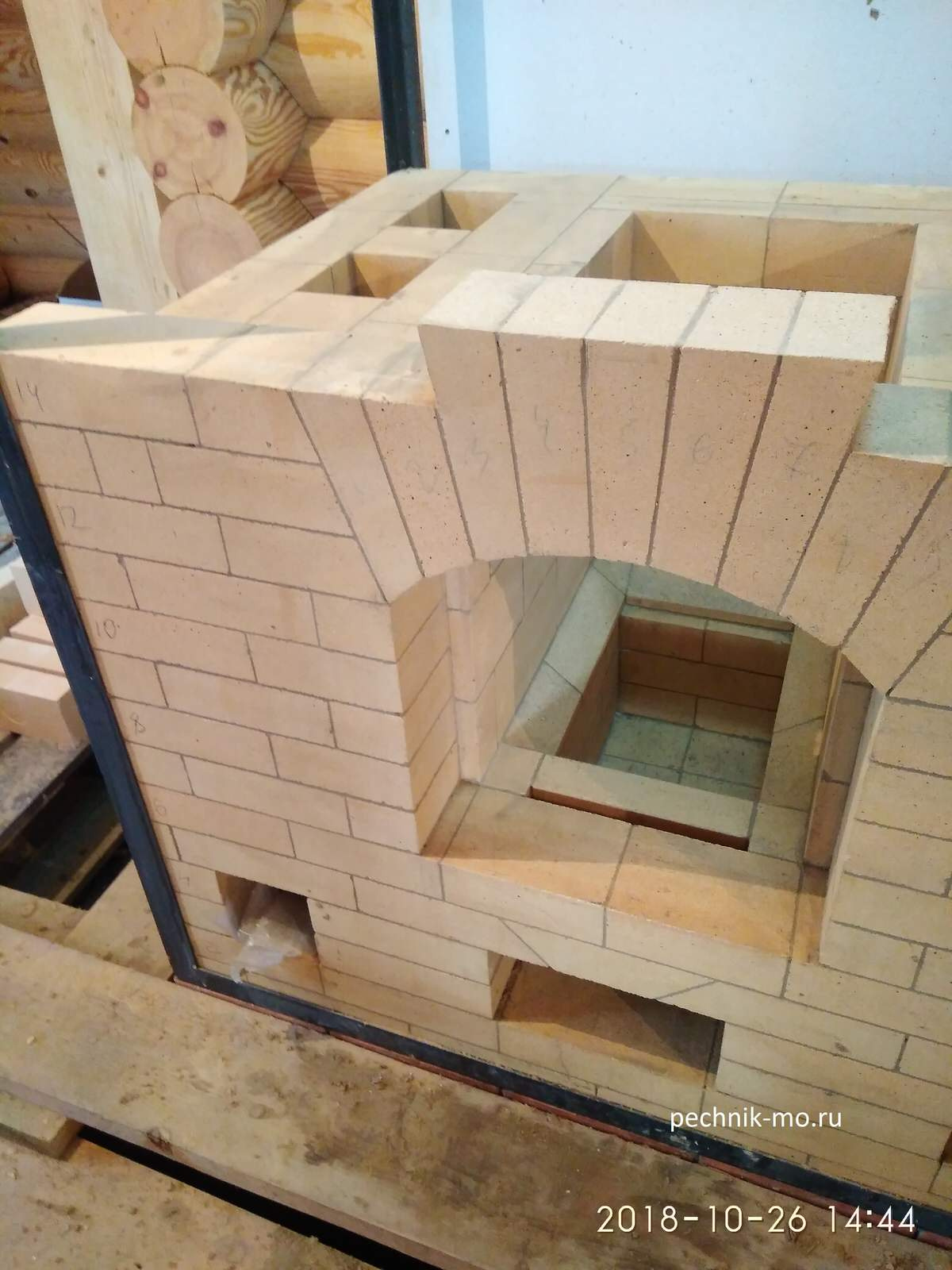 печь усиленной конструкции