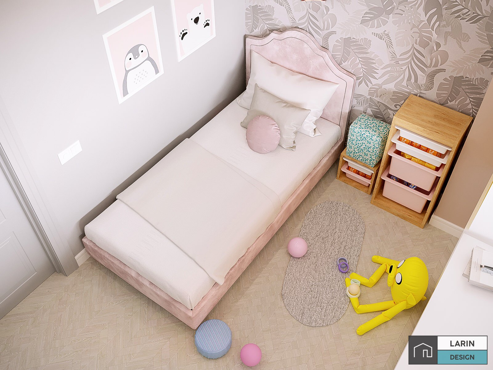 PINK CHILDREN'S ROOM