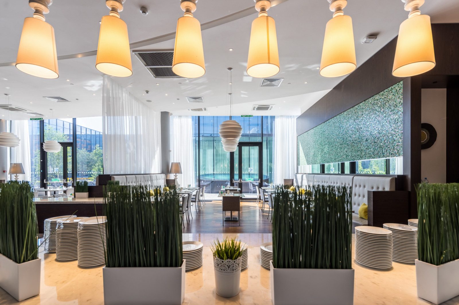 Ресторан "Samovar" в отеле "Hilton"