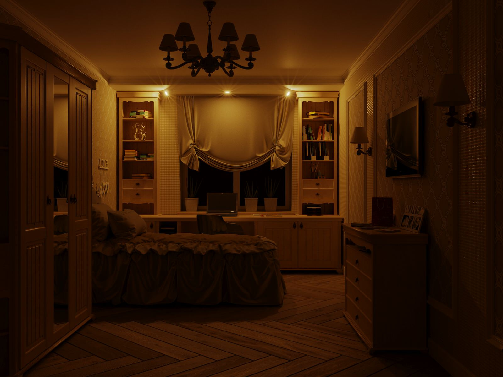 Детская Спальня для троих детей