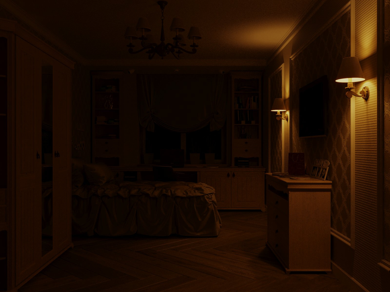 Детская Спальня для троих детей