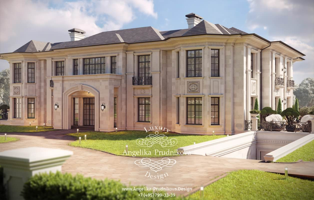 Дизайн-проект экстерьера в КП Agalarov Estate