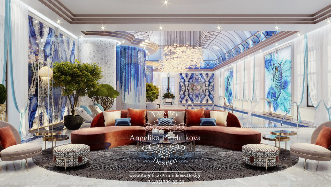 Дизайн-проект СПА-зоны в КП Сады Майендорф