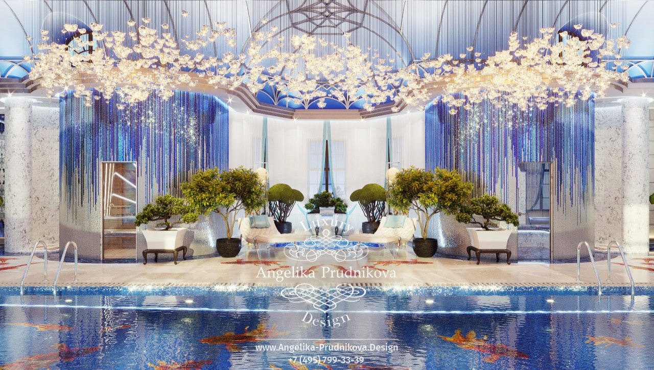 Дизайн-проект СПА-зоны в КП Сады Майендорф