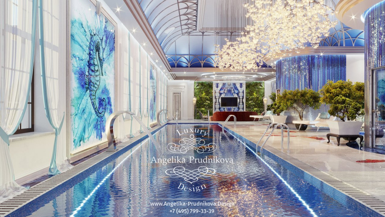 Дизайн-проект СПА-зоны в КП Сады Майендорф