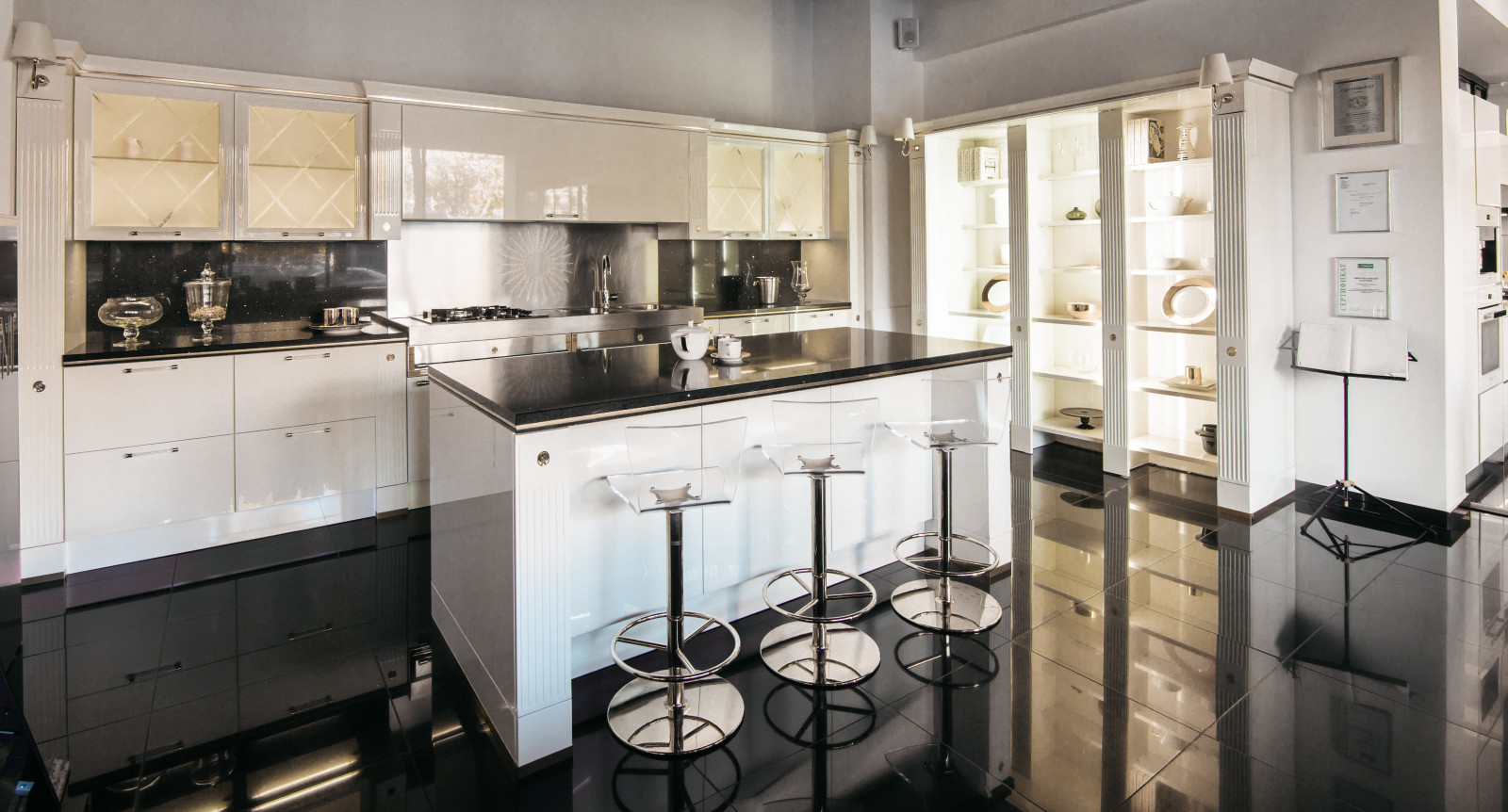 Интерьерная съемка, съемка кухонь компании Hauswelt \ Scavolini