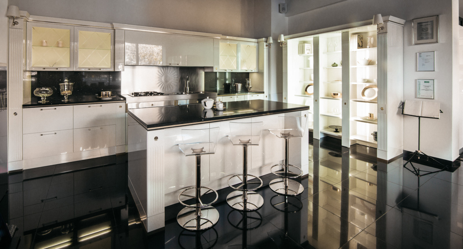 Интерьерная съемка, съемка кухонь компании Hauswelt \ Scavolini